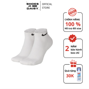 Tất Nike Everyday Cushioned Low Trắng SX7670-100
